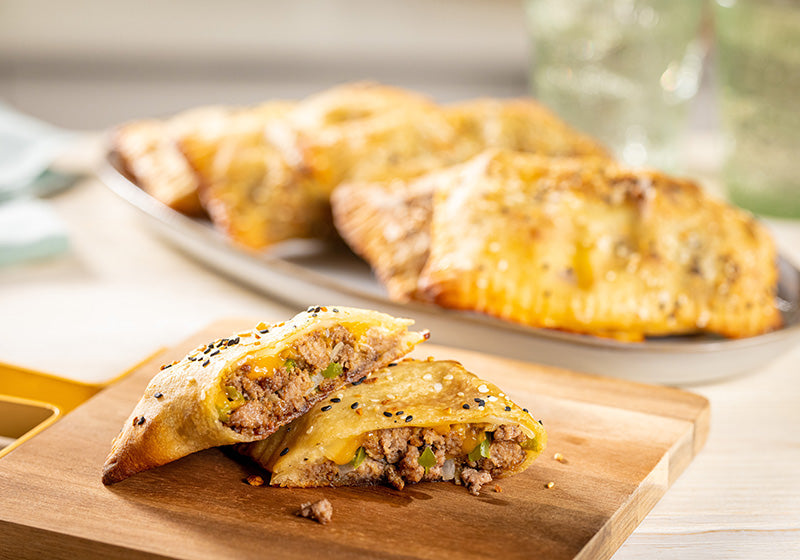 Stuffed Philly Cheesesteak Pockets