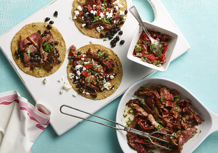 Grass-Fed Beef Barbacoa Tacos