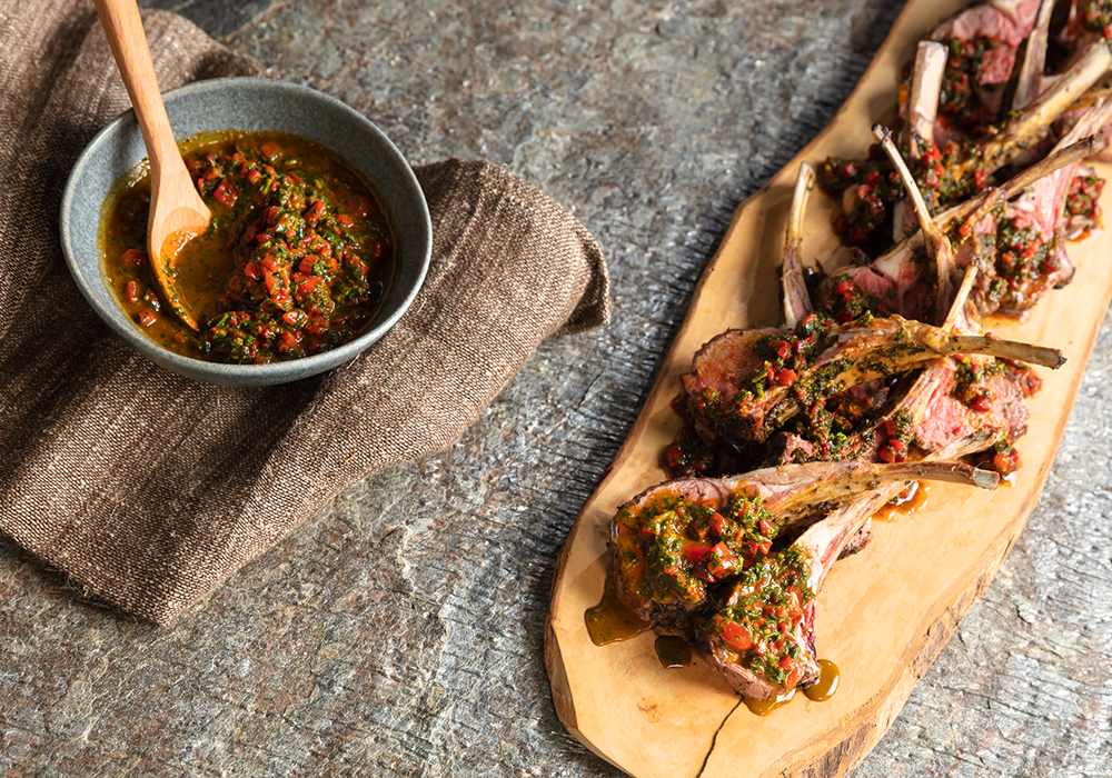 Rack of Lamb Chimichurri