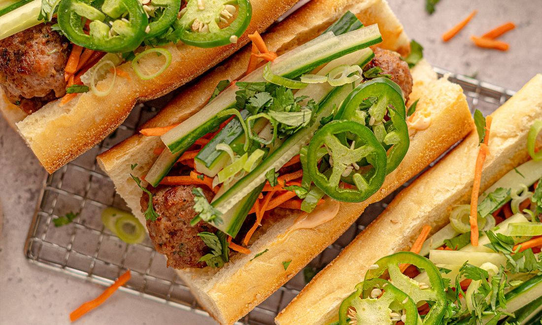 Meatball Banh Mi